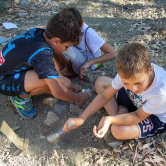 Simulazione di scavo archeologico