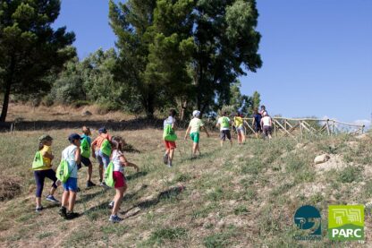 Walk to the Santu Antine hill during the summer camp