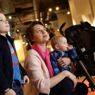 Famiglie al museo a Genoni